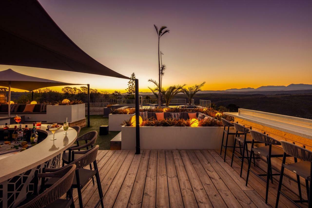 Sky Villa Boutique Hotel By Raw Africa Collection Plettenberg Bay Exterior photo The rooftop bar at the Hotel